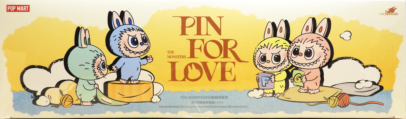 Labubu PIN FOR LOVE A-M (14boxes)